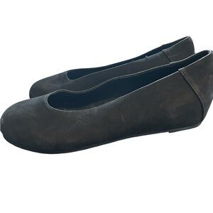 Eileen Fisher Una Hidden Wedge Ballet Flat Women's Black Size 6.5